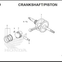 E-20 Crankshaft Piston