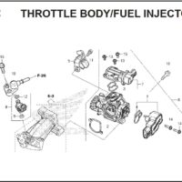 E-22 Throttle Body/ Fuel Injector – Katalog Honda PCX 150