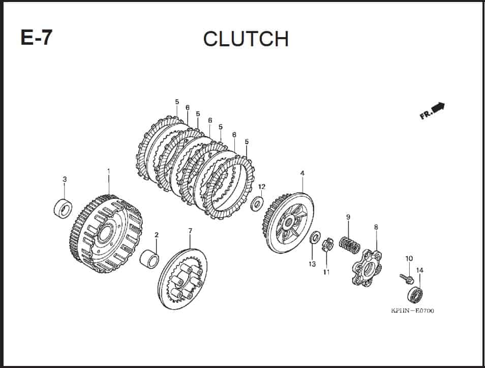 E-7 Clutch