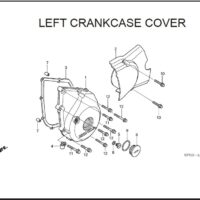 E-9 Left CrankCase Cover