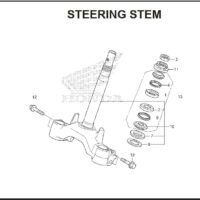 F-10 Steering Stem
