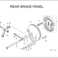 F-11 Rear Brake Panel