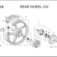 F-12 Rear Wheel CW