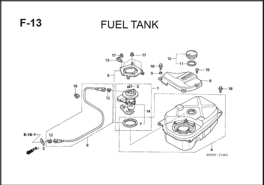 F-13 Fuel Tank