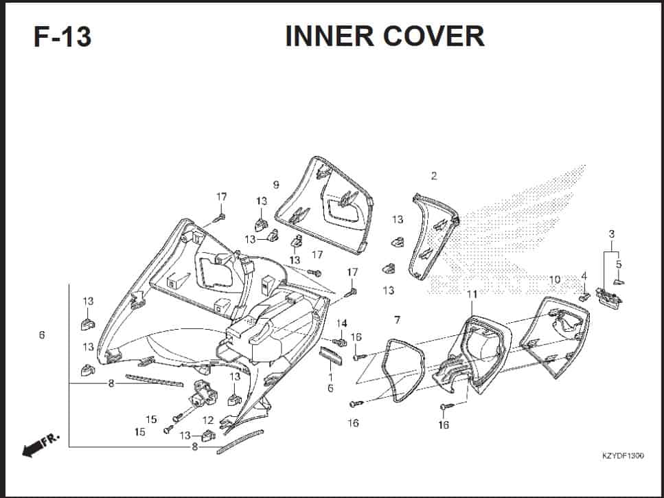 F-13 Inner Cover