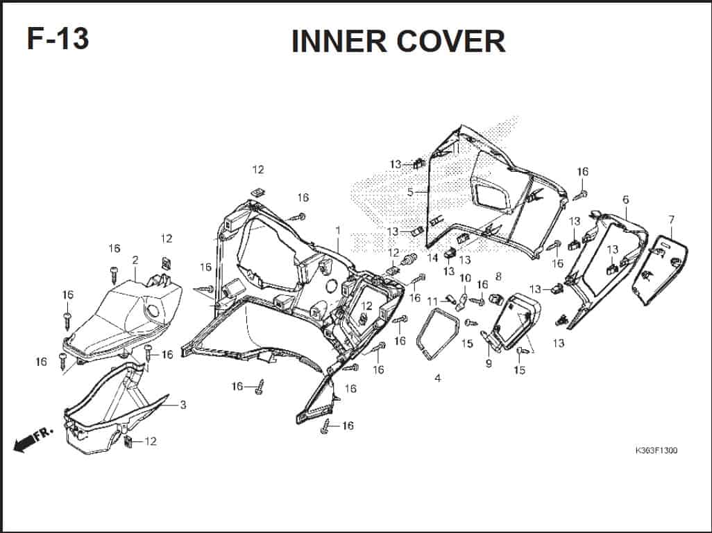 F-13 Inner Cover