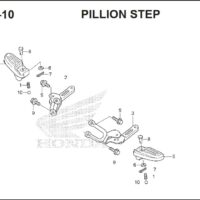 F-14-10 Pillion Step
