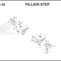 F-14-10 Pillion Step
