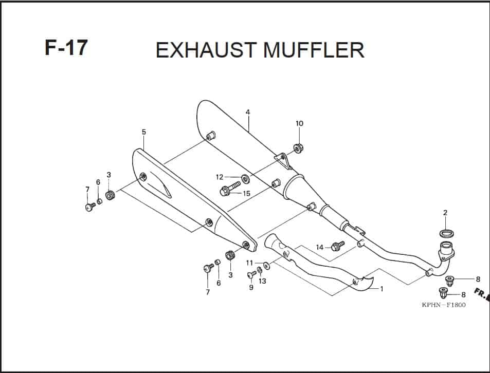 F-17 Exhaust Muffler