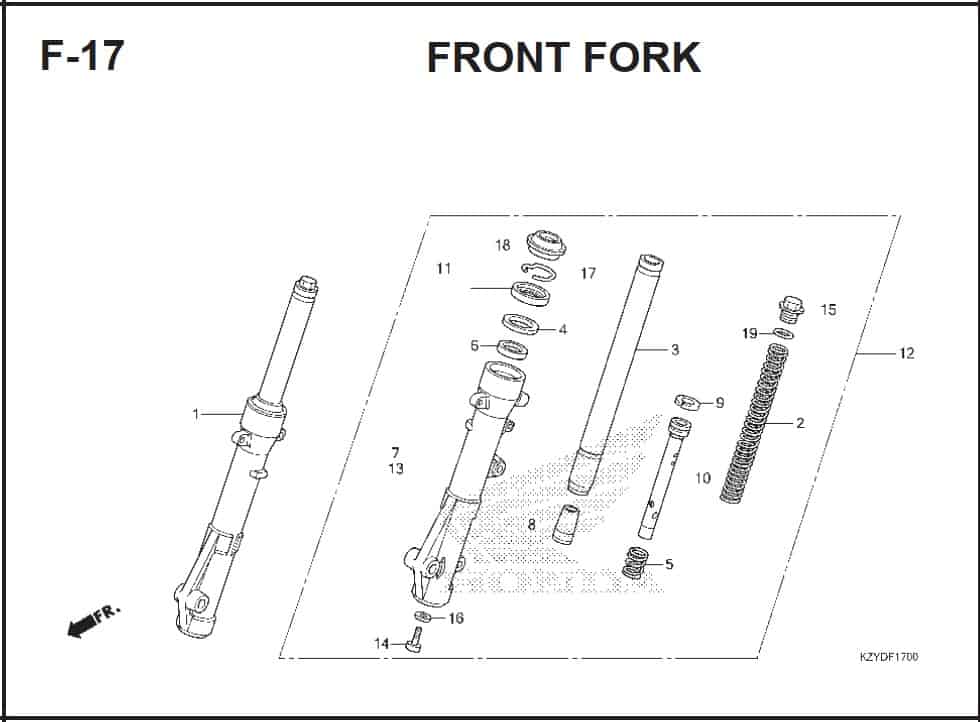 F-17 Front Fork