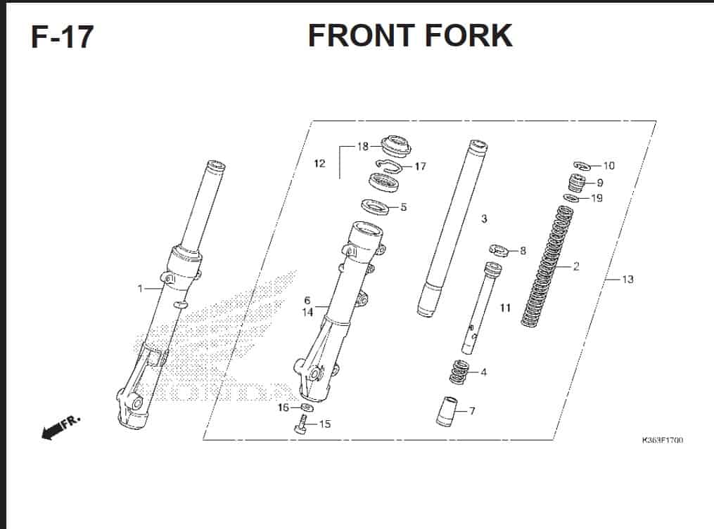 F-17 Front Fork