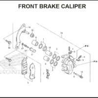 F-18 Front Brake Caliper