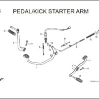 F-18 Pedal Kick Starter