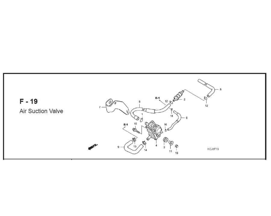 F-19 AIR SUCTION VALVE