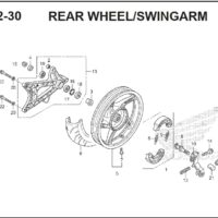 F-22-30 Rear Wheel