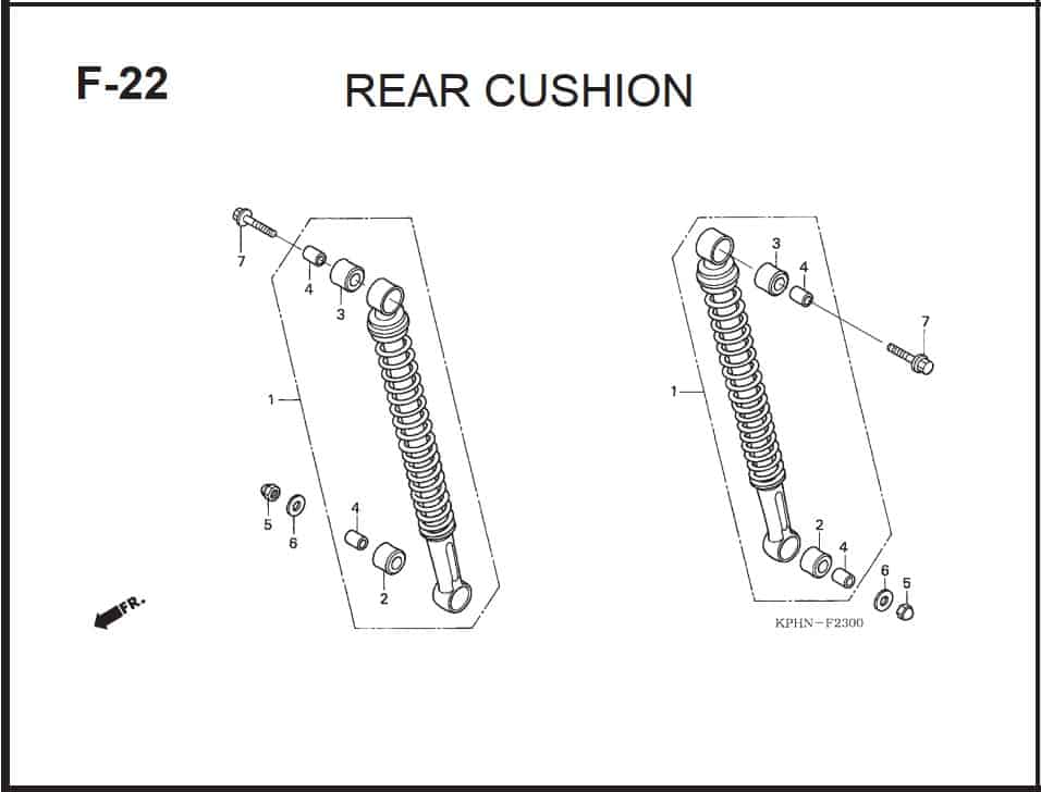 F-22 Rear Cushion