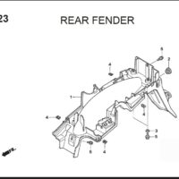 F-23 Rear Fender