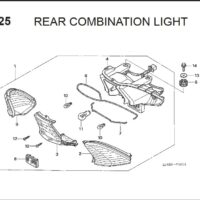 F-25 Rear Combination Light