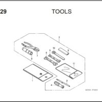 F-29 Tools – Katalog Suku Cadang Honda Supra X 125 PGM-FI