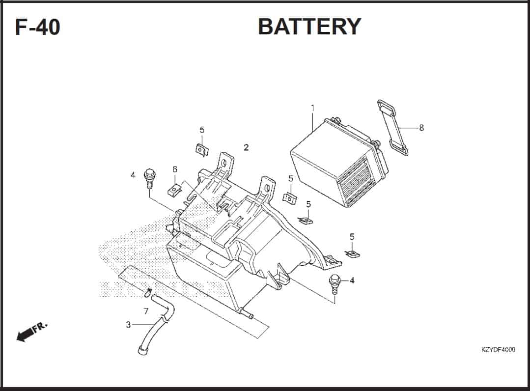 F-40 Battery