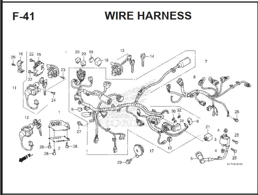 F-41 Wire Harness