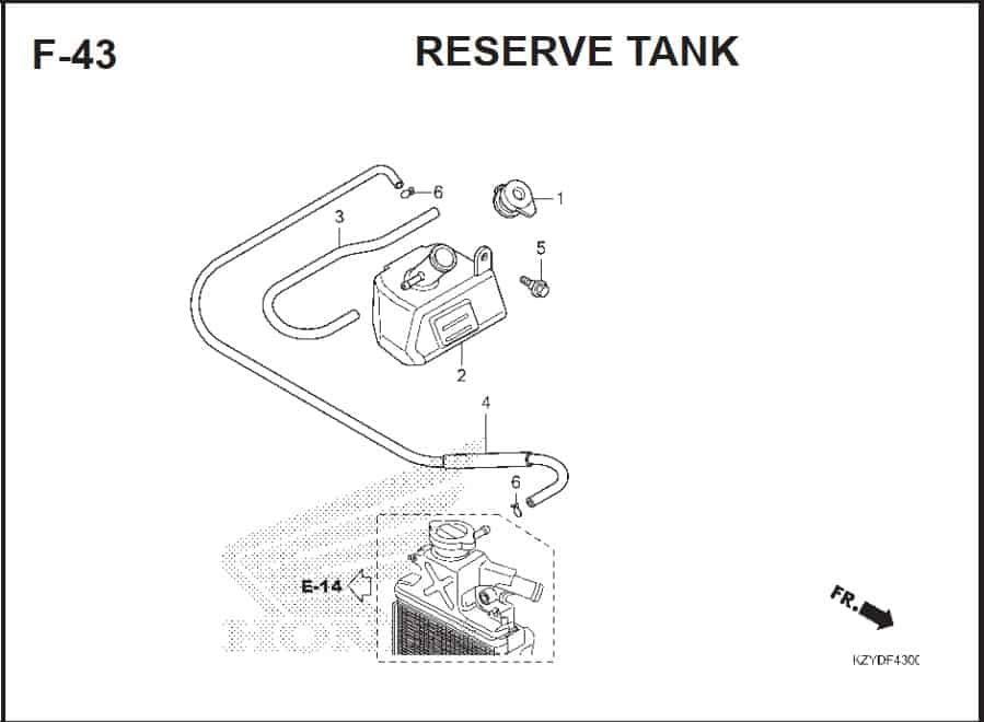 F-43 Reserve Tank