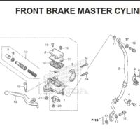 F-5 Front Brake Master Cylinder
