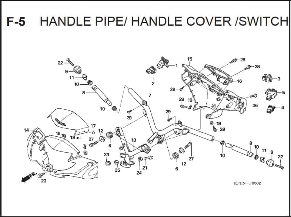 F-5 Handle Pipe