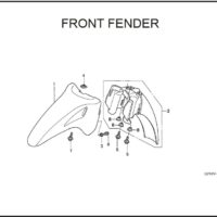 F-7 Front Fender