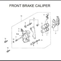 F-9 Front Brake Caliper