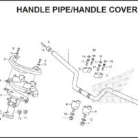 F-9 Handle Pipe/Handle Cover – Katalog Honda PCX 150 KZY