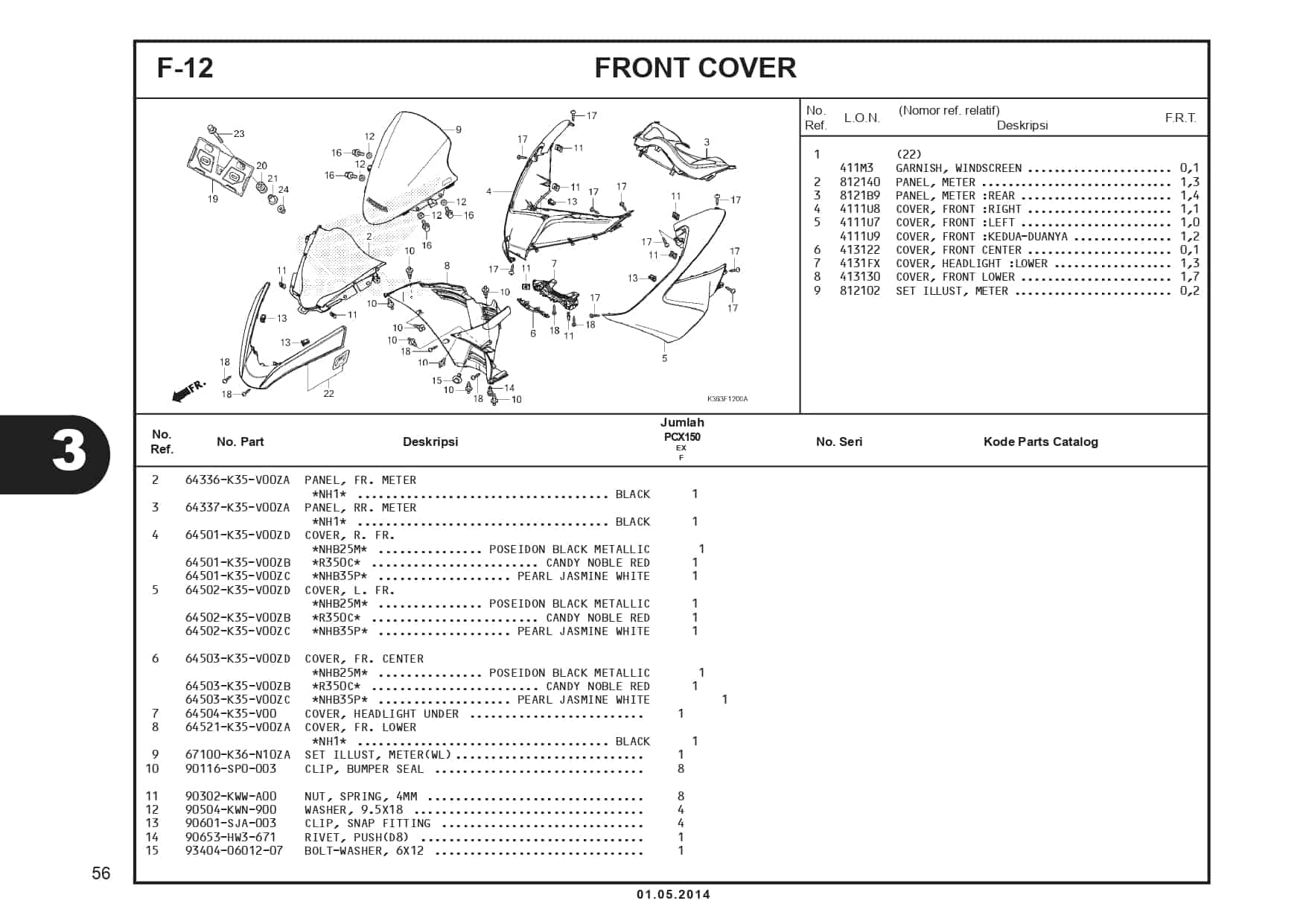 F-12 Front Cover