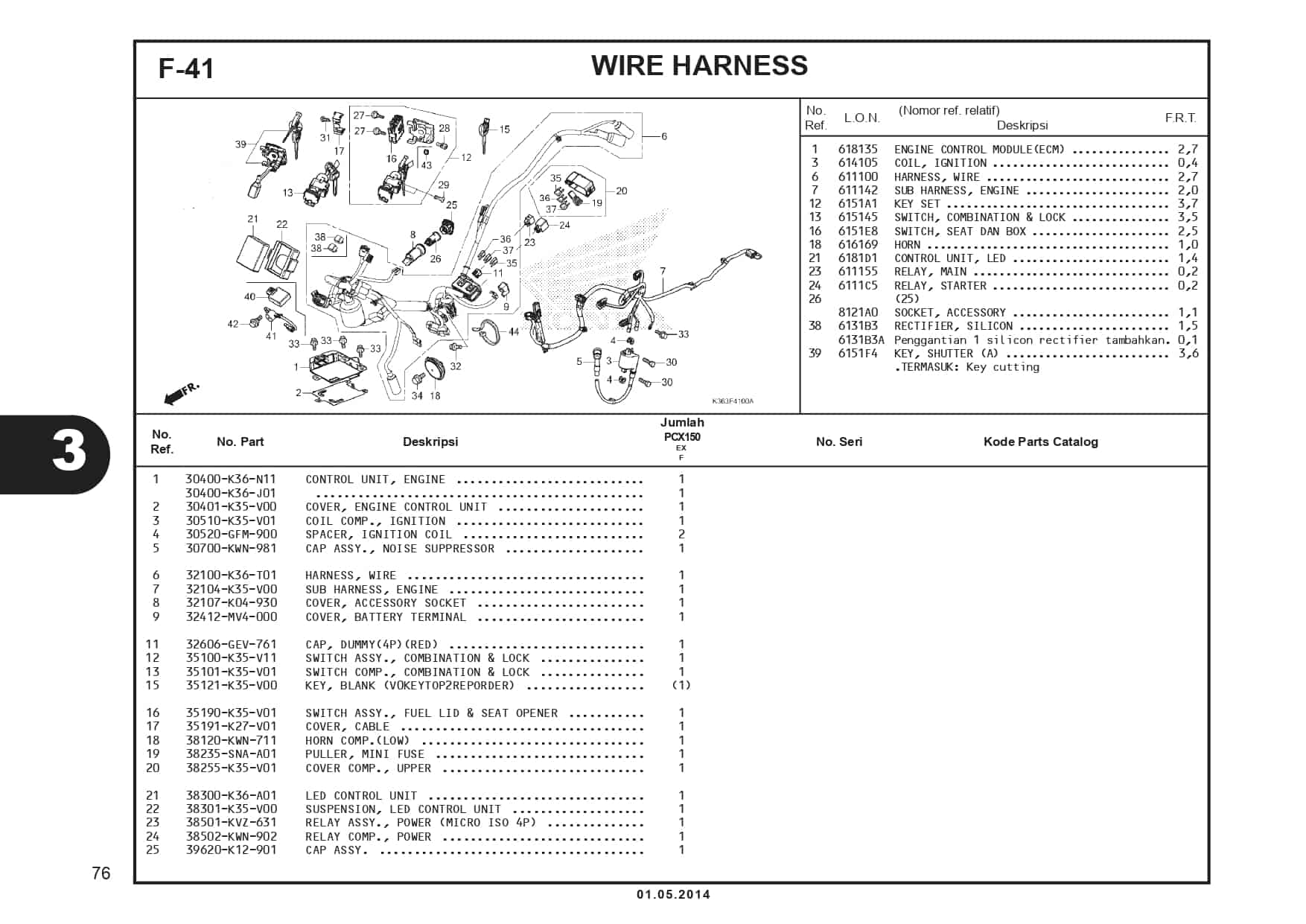 F-41 Wire Harness