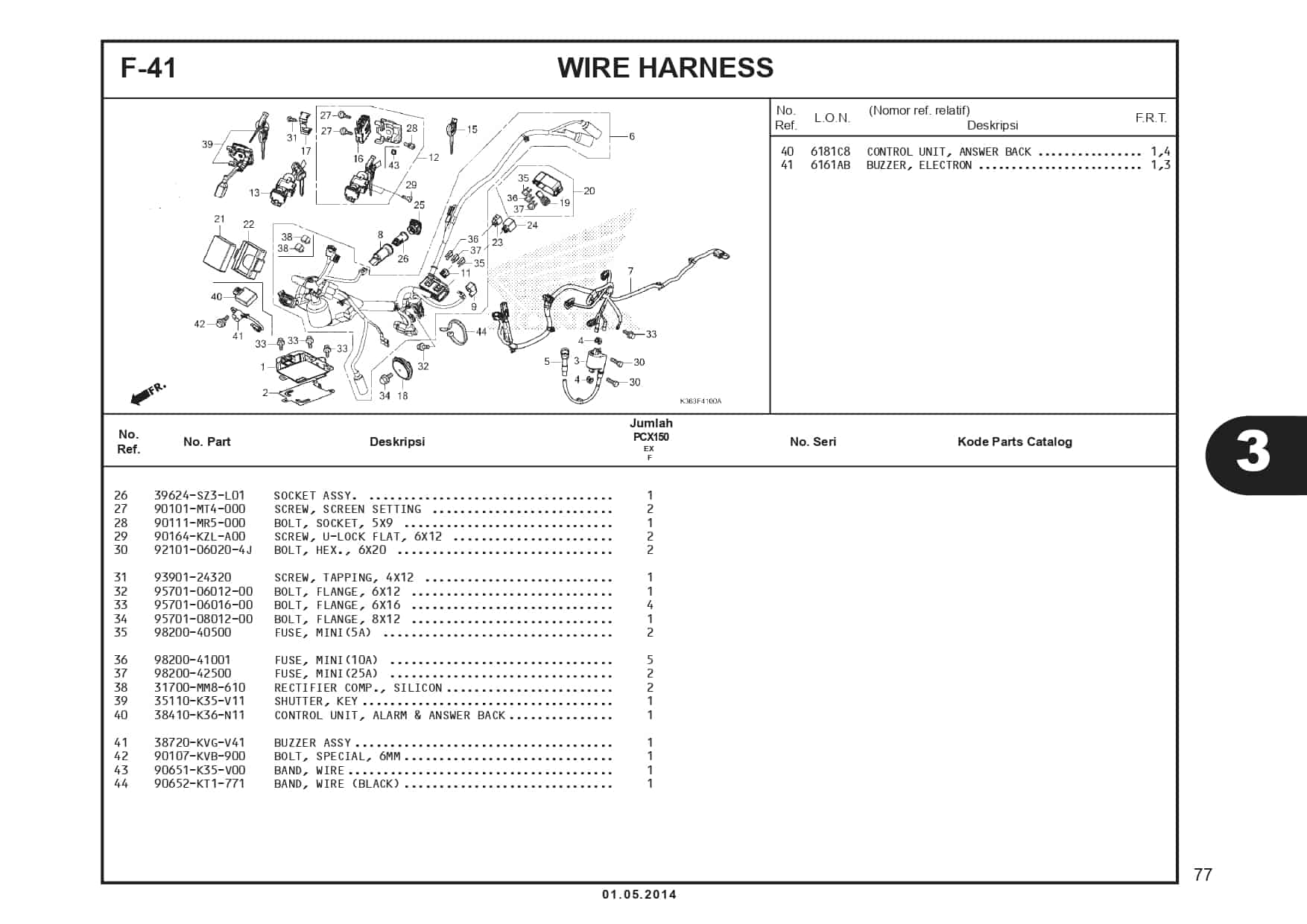 F-41 Wire Harness