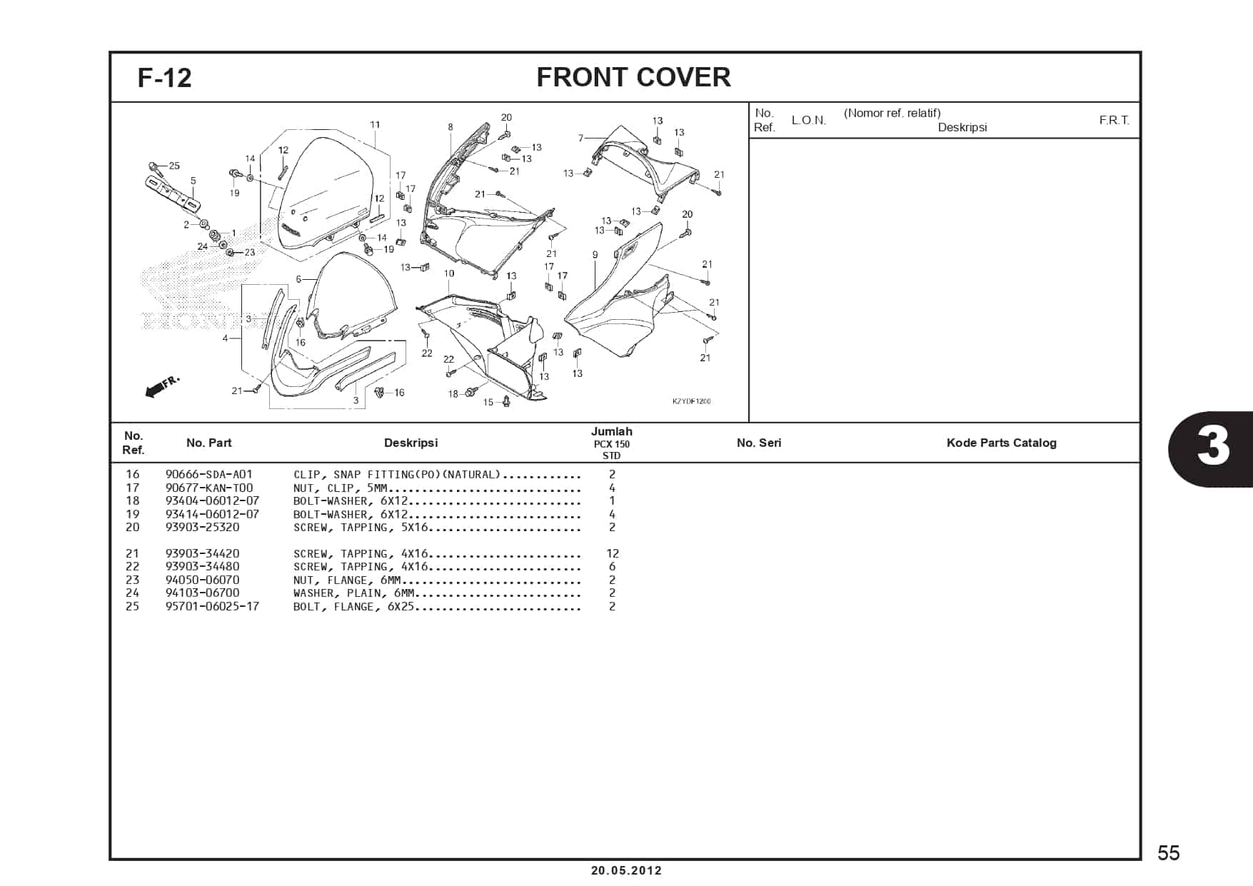 F-12 Front Cover