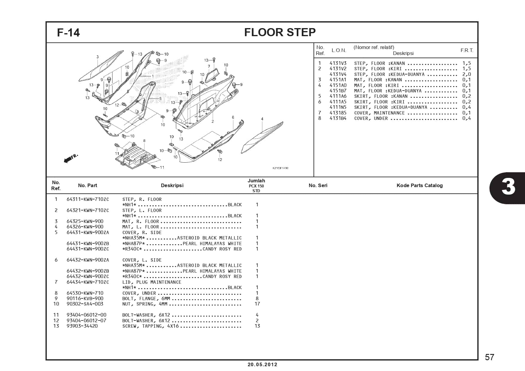 F-14 Floor Step 