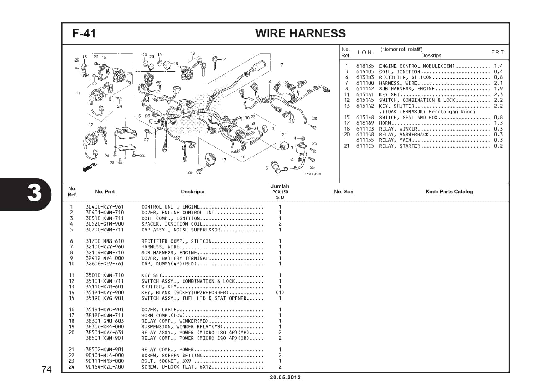 F-41 Wire Harness