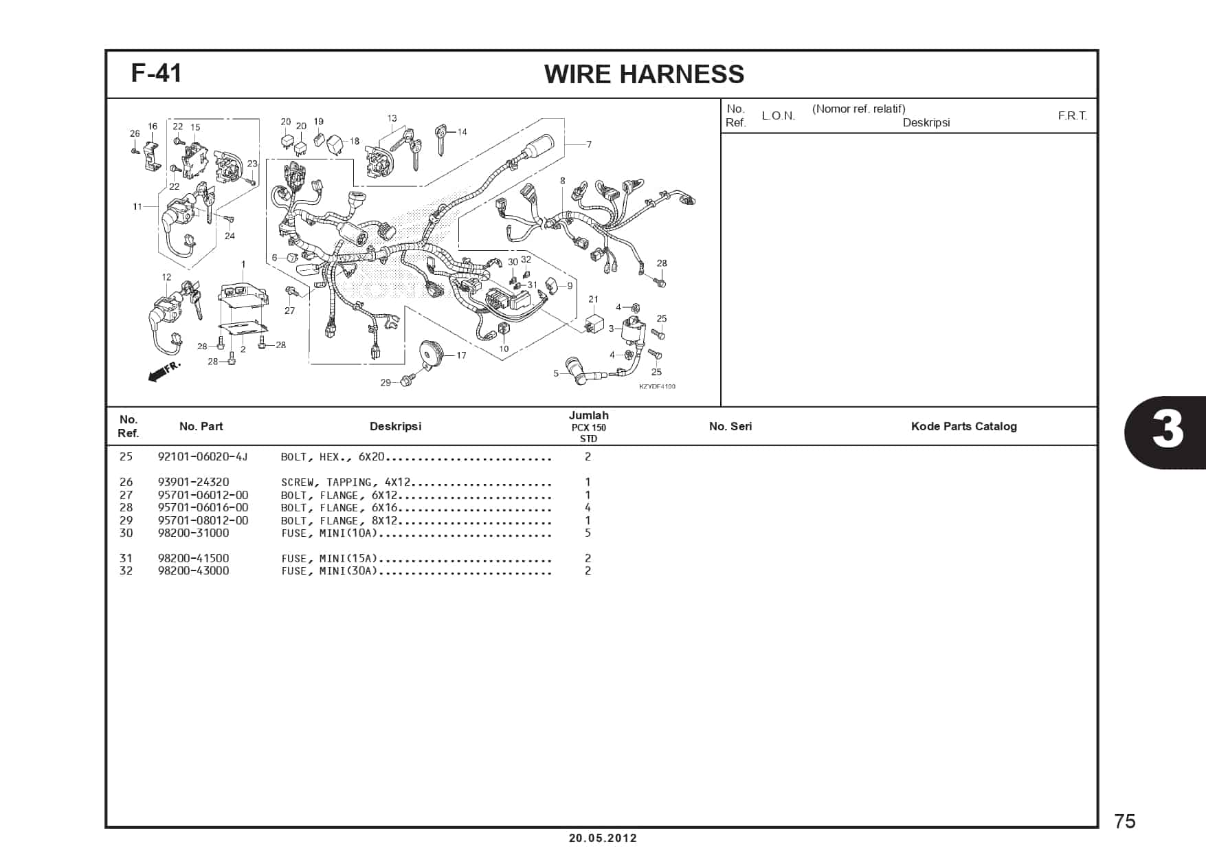 F-41 Wire Harness