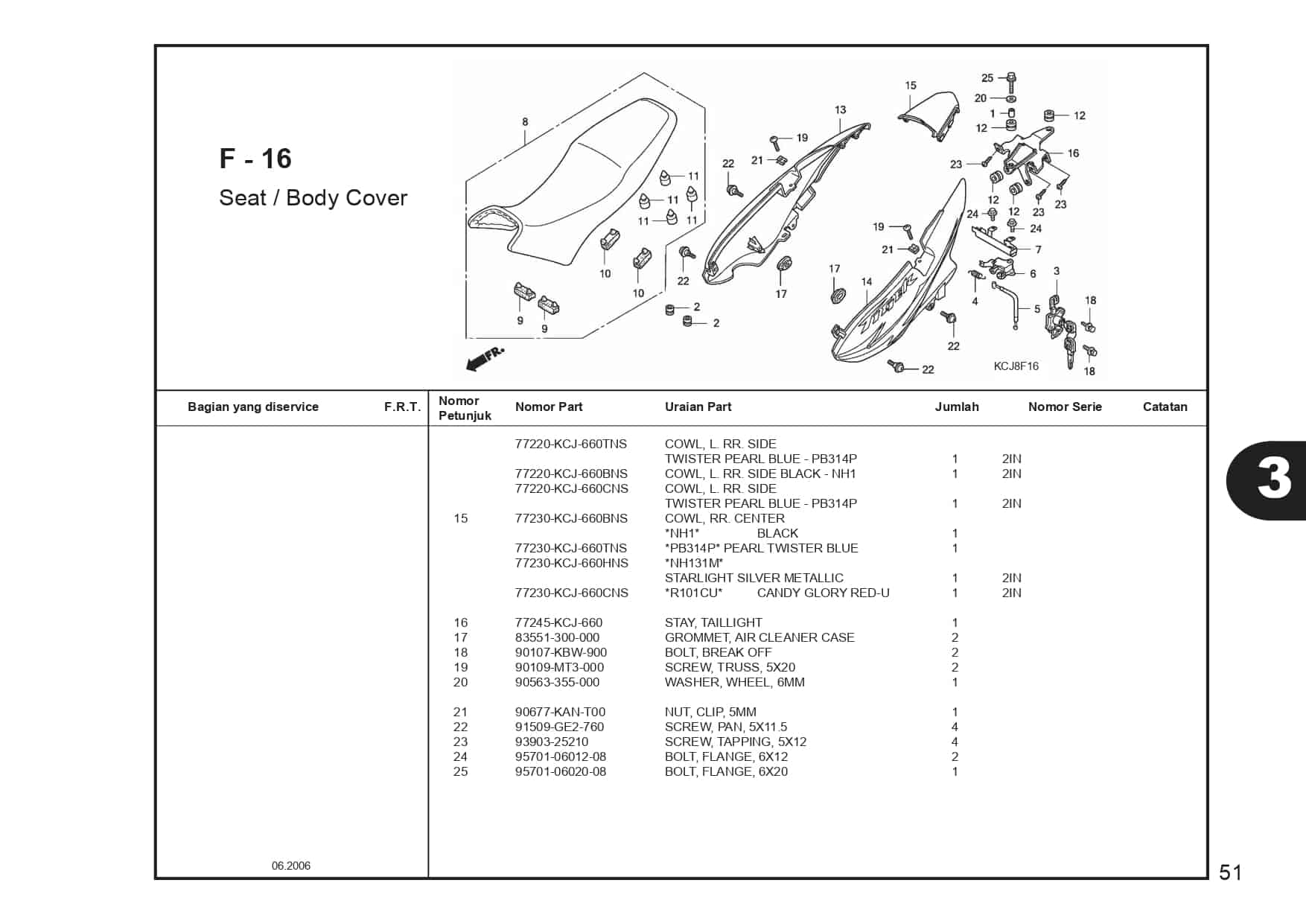 Seat / Body Cover