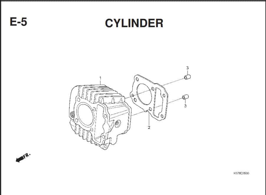 e-5 cylinder