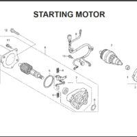 E-12 STARTING MOTOR