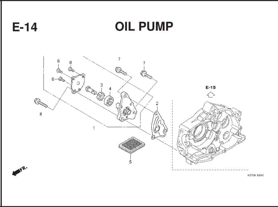 E-14 OIL PUMP