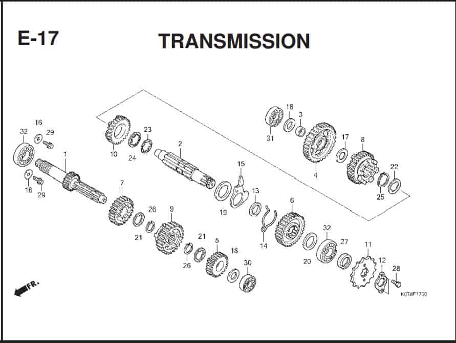 E-17 TRANSMISSION