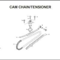 E-5 CAM CHAIN/TENSIONER