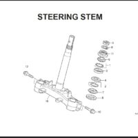 F-10 Steering Stem – Katalog Suku Cadang Honda Spacy