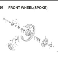 F-20-20 Front Wheel(SPOKE) – Katalog Suku Cadang Honda Spacy