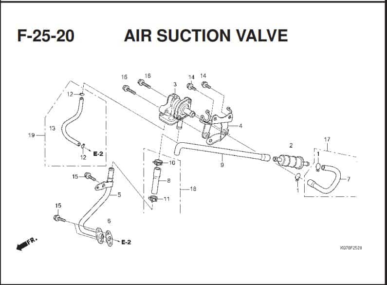 F-25-20 AIR SUCTION VALVE