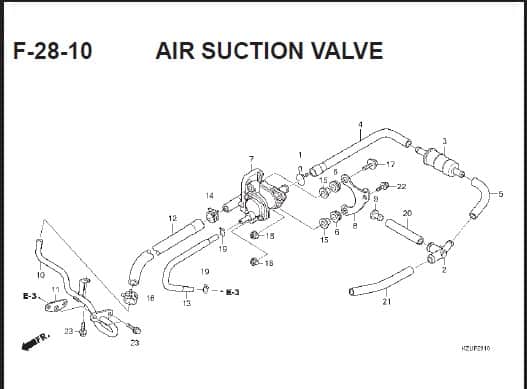 F-28-10 AIR SUCTION VALVE