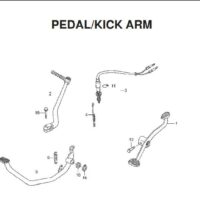 F-29 PEDAL/KICK ARM