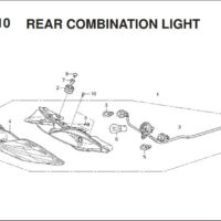 F-36-10 Rear Combination Light – Katalog Suku Cadang Honda Blade 110